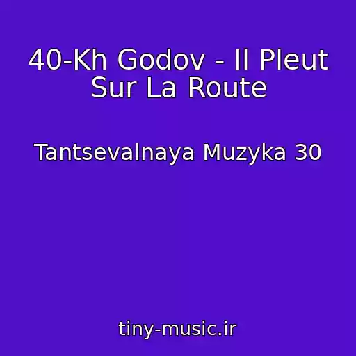 کاور آهنگ 40-Kh Godov - Il Pleut Sur La Route از Tantsevalnaya Muzyka 30