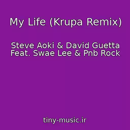 کاور آهنگ My Life (Krupa Remix) از Steve Aoki & David Guetta Feat. Swae Lee & Pnb Rock