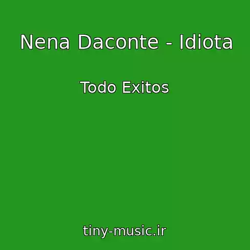 کاور آهنگ Nena Daconte - Idiota از Todo Exitos