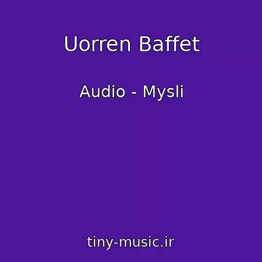 کاور آهنگ Uorren Baffet از Audio - Mysli