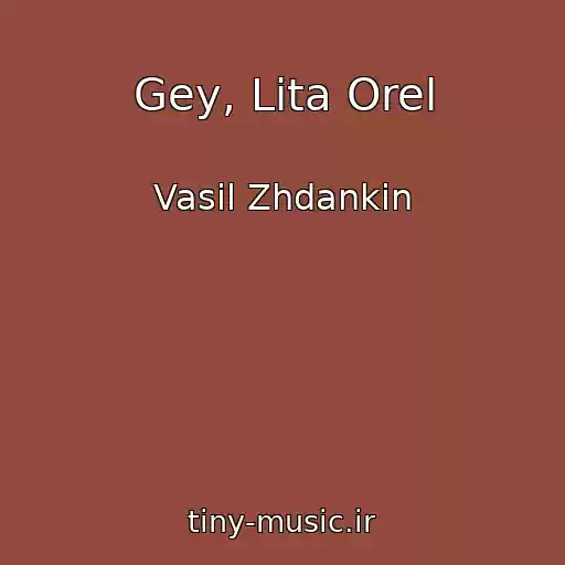 کاور آهنگ Gey, Lіta Orel از Vasil Zhdankіn