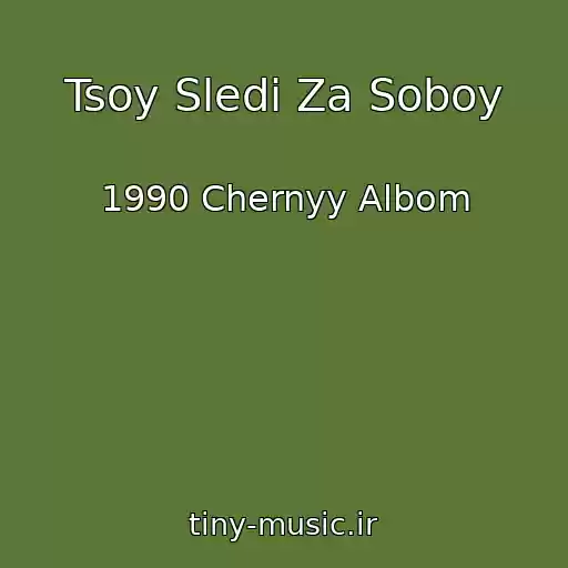 کاور آهنگ Tsoy Sledi Za Soboy از 1990 Chernyy Albom