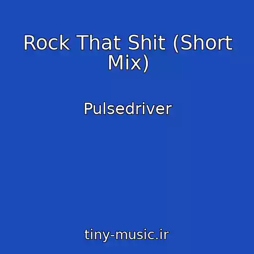 کاور آهنگ Rock That Shit (Short Mix) از Pulsedriver