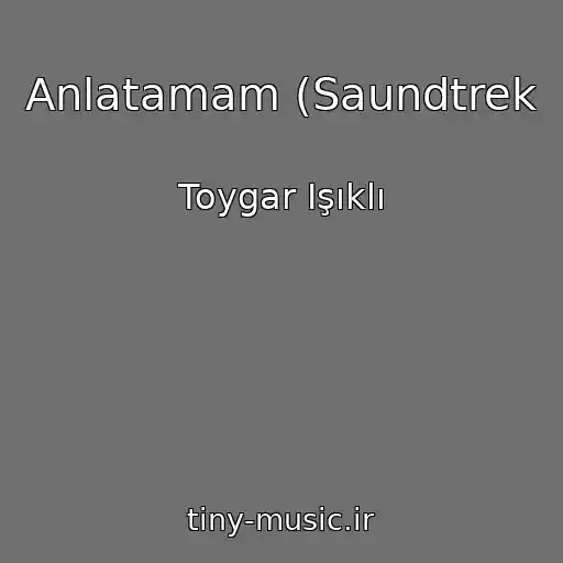 کاور آهنگ Anlatamam (Saundtrek از Toygar Işıklı