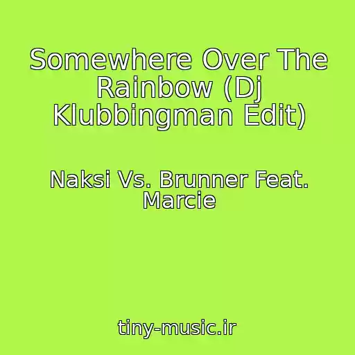 کاور آهنگ Somewhere Over The Rainbow (Dj Klubbingman Edit) از Naksi Vs. Brunner Feat. Marcie