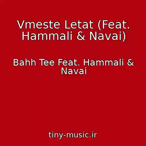 کاور آهنگ Vmeste Letat (Feat. Hammali & Navai) از Bahh Tee Feat. Hammali & Navai