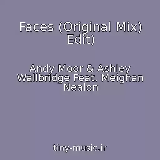 کاور آهنگ Faces (Original Mix) Edit) از Andy Moor & Ashley Wallbridge Feat. Meighan Nealon