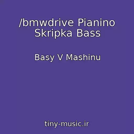 کاور آهنگ /bmwdrive Pianino Skripka Bass از Basy V Mashinu
