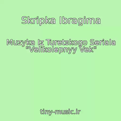 کاور آهنگ Skripka Ibragima از Muzyka Iz Turetskogo Seriala "Velikolepnyy Vek"