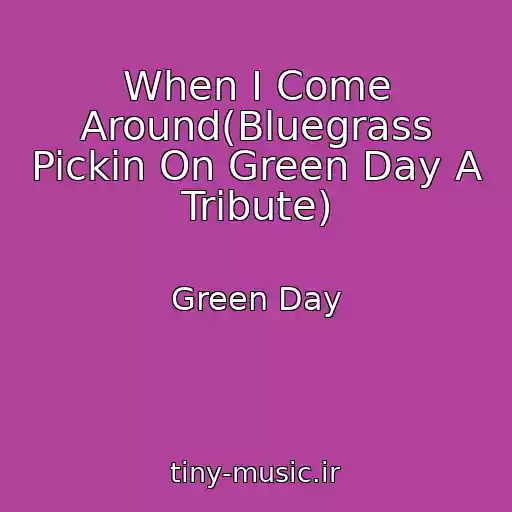 کاور آهنگ When I Come Around(Bluegrass Pickin On Green Day A Tribute) از Green Day