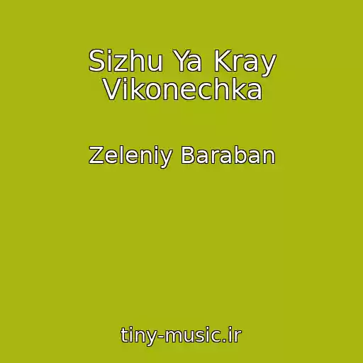کاور آهنگ Sizhu Ya Kray Vіkonechka از Zeleniy Baraban
