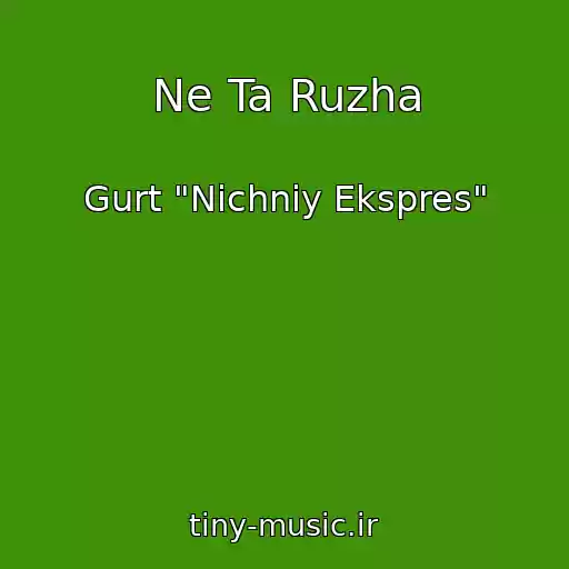 کاور آهنگ Ne Ta Ruzha از Gurt "Nіchniy Ekspres"