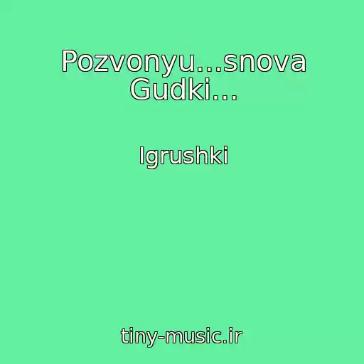 کاور آهنگ Pozvonyu...snova Gudki... از Igrushki