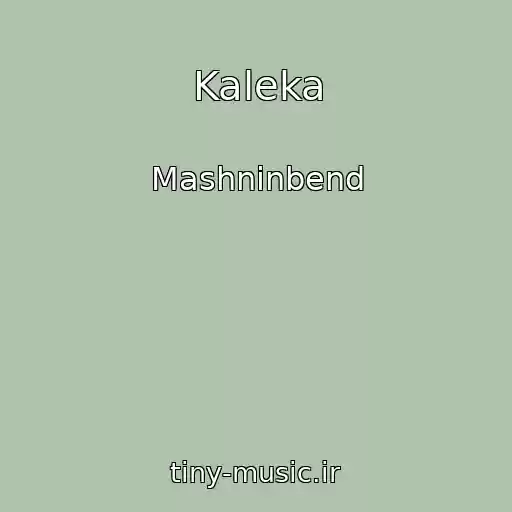 کاور آهنگ Kaleka از Mashninbend