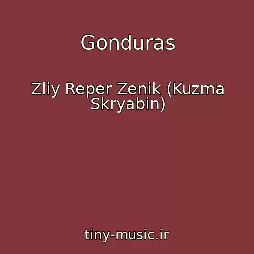 کاور آهنگ Gonduras از Zliy Reper Zenik (Kuzma Skryabіn)