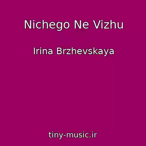 کاور آهنگ Nichego Ne Vizhu از Irina Brzhevskaya