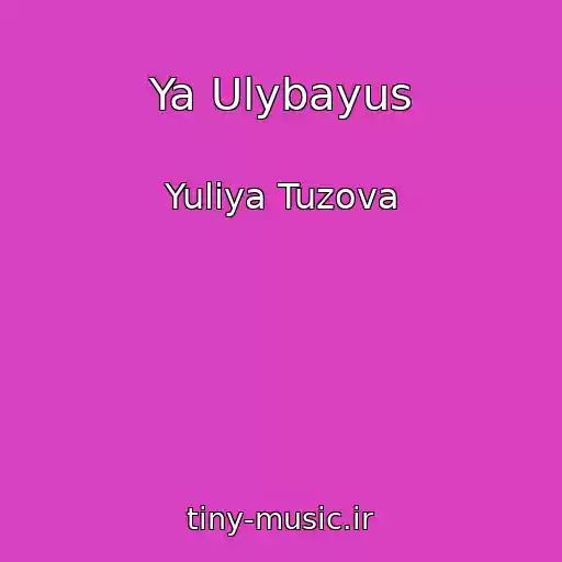 کاور آهنگ Ya Ulybayus از Yuliya Tuzova