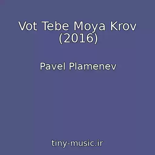 کاور آهنگ Vot Tebe Moya Krov (2016) از Pavel Plamenev