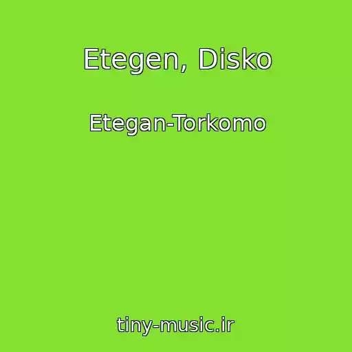 کاور آهنگ Etegen, Disko از Etegan-Torkomo