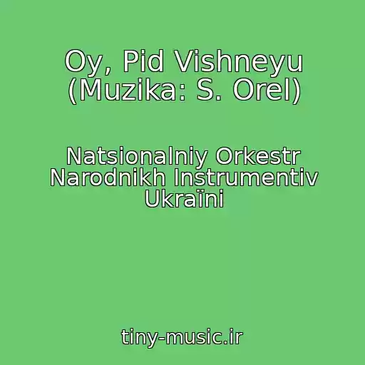 کاور آهنگ Oy, Pіd Vishneyu (Muzika: S. Orel) از Natsіonalniy Orkestr Narodnikh Іnstrumentіv Ukraїni