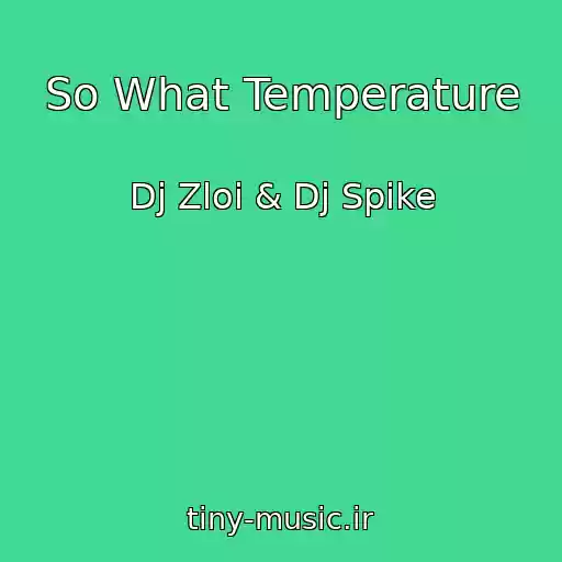 کاور آهنگ So What Temperature از Dj Zloi & Dj Spike