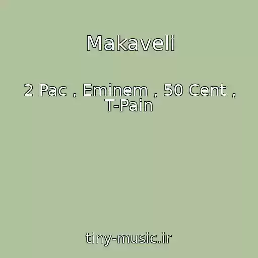 کاور آهنگ Makaveli از 2 Pac , Eminem , 50 Cent , T-Pain
