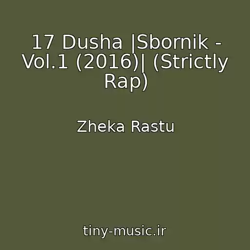 کاور آهنگ 17 Dusha |Sbornik - Vol.1 (2016)| (Strictly Rap) از Zheka Rastu