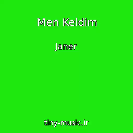 کاور آهنگ Men Keldim از Janer