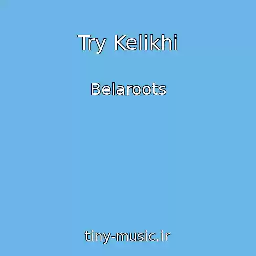 کاور آهنگ Try Kelіkhі از Belaroots