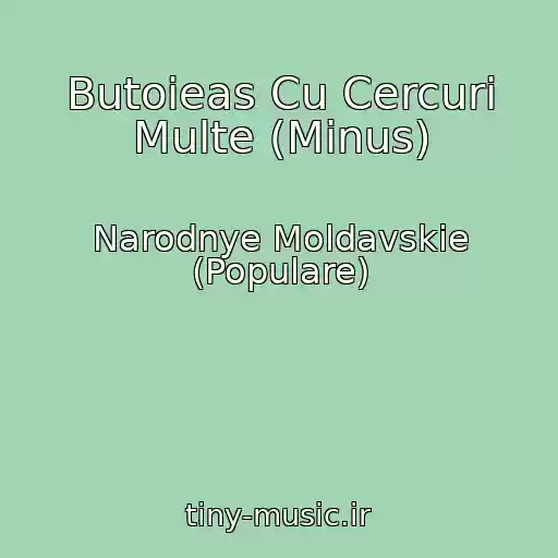 کاور آهنگ Butoieas Cu Cercuri Multe (Minus) از Narodnye Moldavskie (Populare)