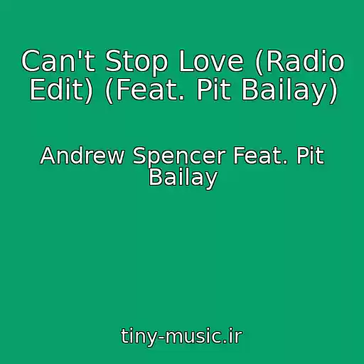 کاور آهنگ Can't Stop Love (Radio Edit) (Feat. Pit Bailay) از Andrew Spencer Feat. Pit Bailay
