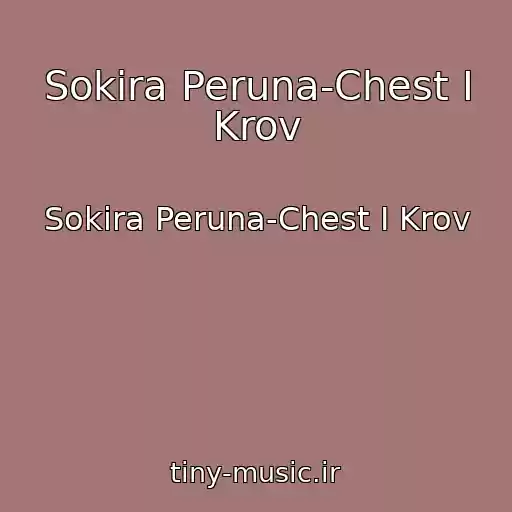 کاور آهنگ Sokira Peruna-Chest I Krov از Sokira Peruna-Chest I Krov