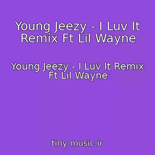 کاور آهنگ Young Jeezy - I Luv It Remix Ft Lil Wayne از Young Jeezy - I Luv It Remix Ft Lil Wayne