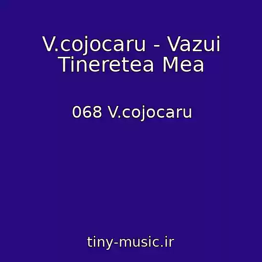 کاور آهنگ V.cojocaru - Vazui Tineretea Mea از 068 V.cojocaru