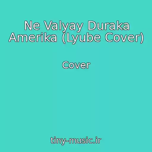 کاور آهنگ Ne Valyay Duraka Amerika (Lyube Cover) از Cover