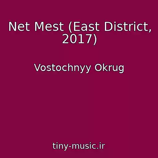 کاور آهنگ Net Mest (East District, 2017) از Vostochnyy Okrug