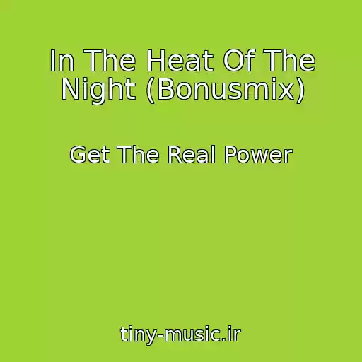 کاور آهنگ In The Heat Of The Night (Bonusmix) از Get The Real Power