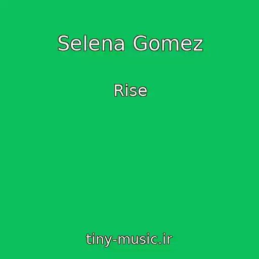 کاور آهنگ Selena Gomez از Rise