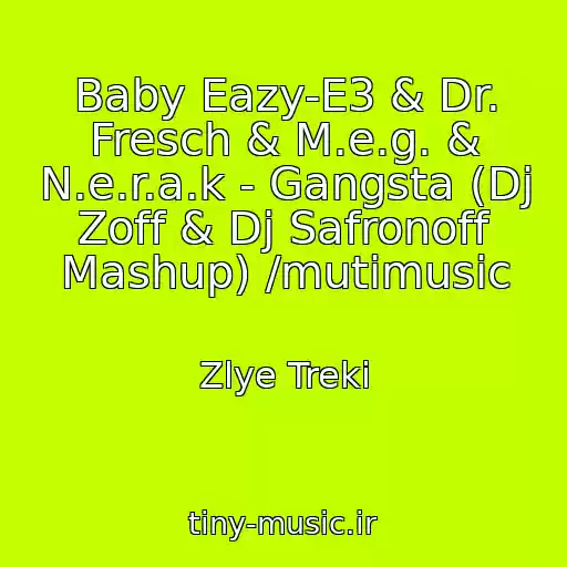کاور آهنگ Baby Eazy-E3 & Dr. Fresch & M.e.g. & N.e.r.a.k - Gangsta (Dj Zoff & Dj Safronoff Mashup) /mutimusic از Zlye Treki