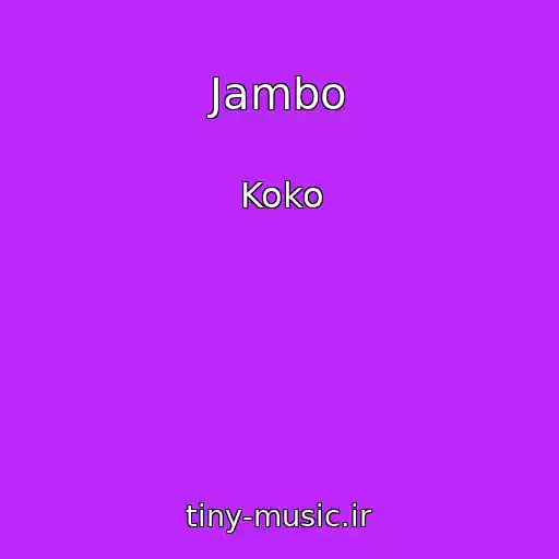 کاور آهنگ Jambo از Koko