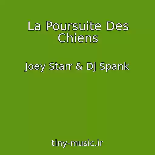 کاور آهنگ La Poursuite Des Chiens از Joey Starr & Dj Spank