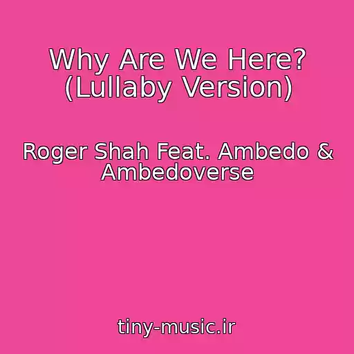 کاور آهنگ Why Are We Here? (Lullaby Version) از Roger Shah Feat. Ambedo & Ambedoverse