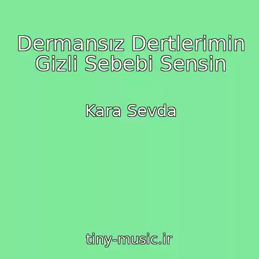کاور آهنگ Dermansız Dertlerimin Gizli Sebebi Sensin از Kara Sevda