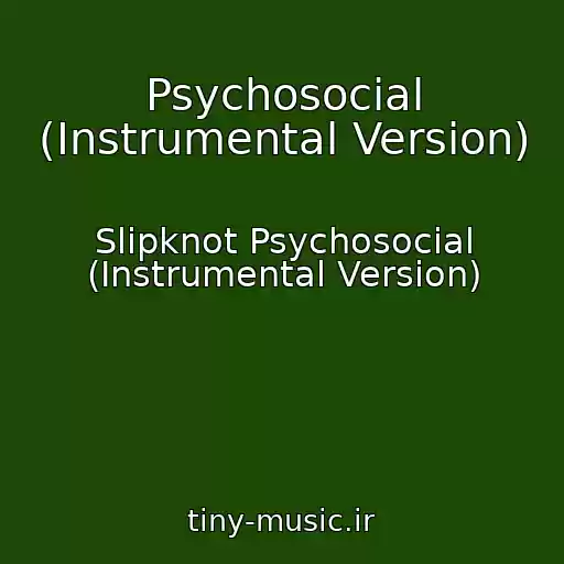کاور آهنگ Psychosocial (Instrumental Version) از Slipknot Psychosocial (Instrumental Version)