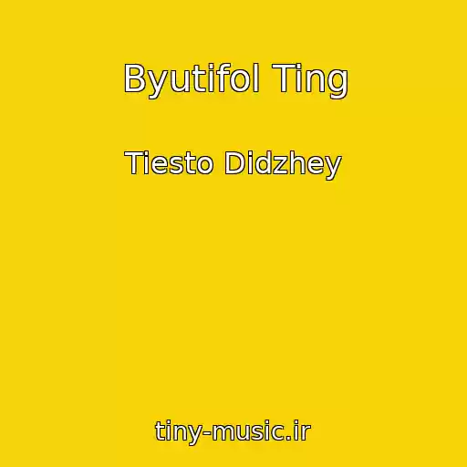 کاور آهنگ Byutifol Ting از Tiesto Didzhey