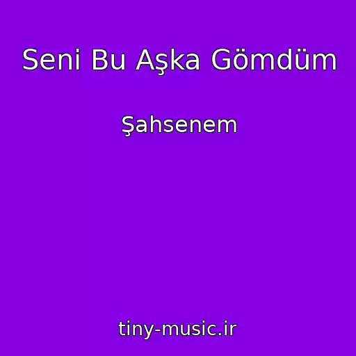 کاور آهنگ Seni Bu Aşka Gömdüm از Şahsenem
