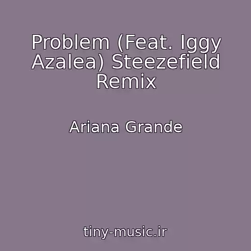 کاور آهنگ Problem (Feat. Iggy Azalea) Steezefield Remix از Ariana Grande