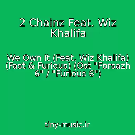 کاور آهنگ 2 Chainz Feat. Wiz Khalifa از We Own It (Feat. Wiz Khalifa) (Fast & Furious) (Ost "Forsazh 6" / "Furious 6")
