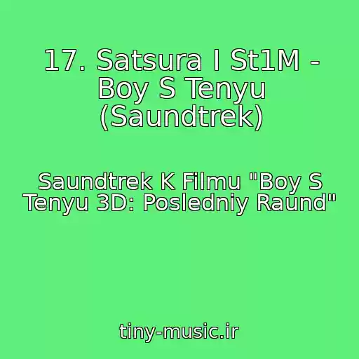 کاور آهنگ 17. Satsura I St1M - Boy S Tenyu (Saundtrek) از Saundtrek K Filmu "Boy S Tenyu 3D: Posledniy Raund"