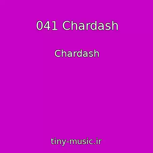 کاور آهنگ 041 Chardash از Chardash